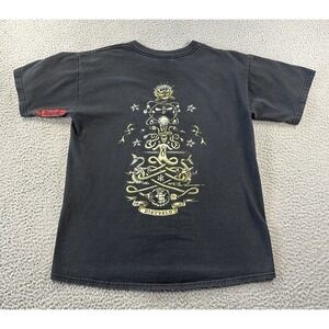 Vintage Rietveld T-Shirt Mens Medium Surf Skate Double Sided‎ Y2K